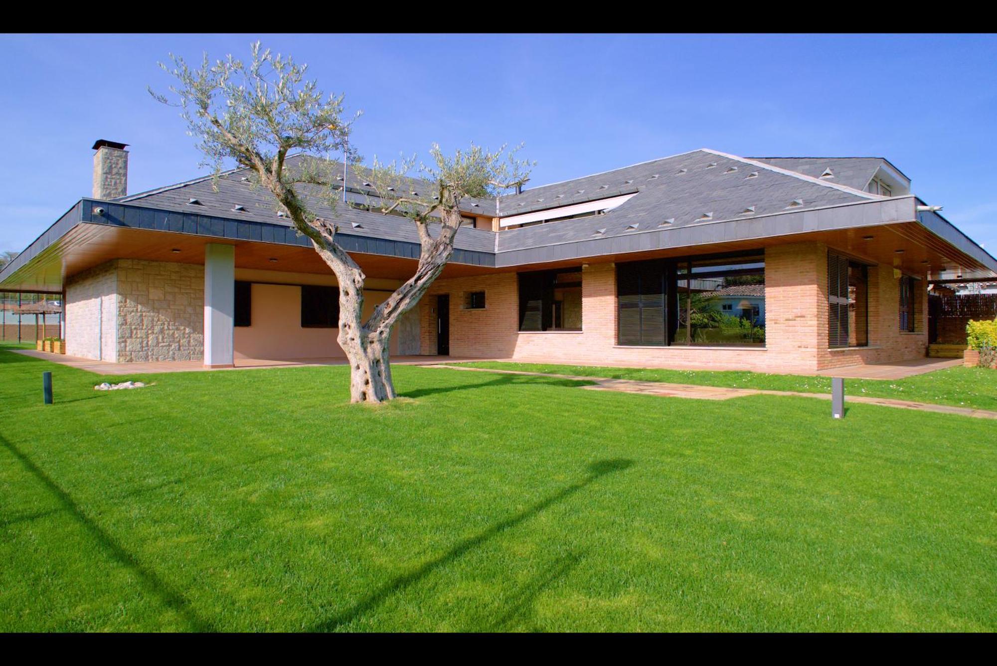 Casa De Vacaciones Con Padel En Montseny By Can Forcadell ジローナ エクステリア 写真