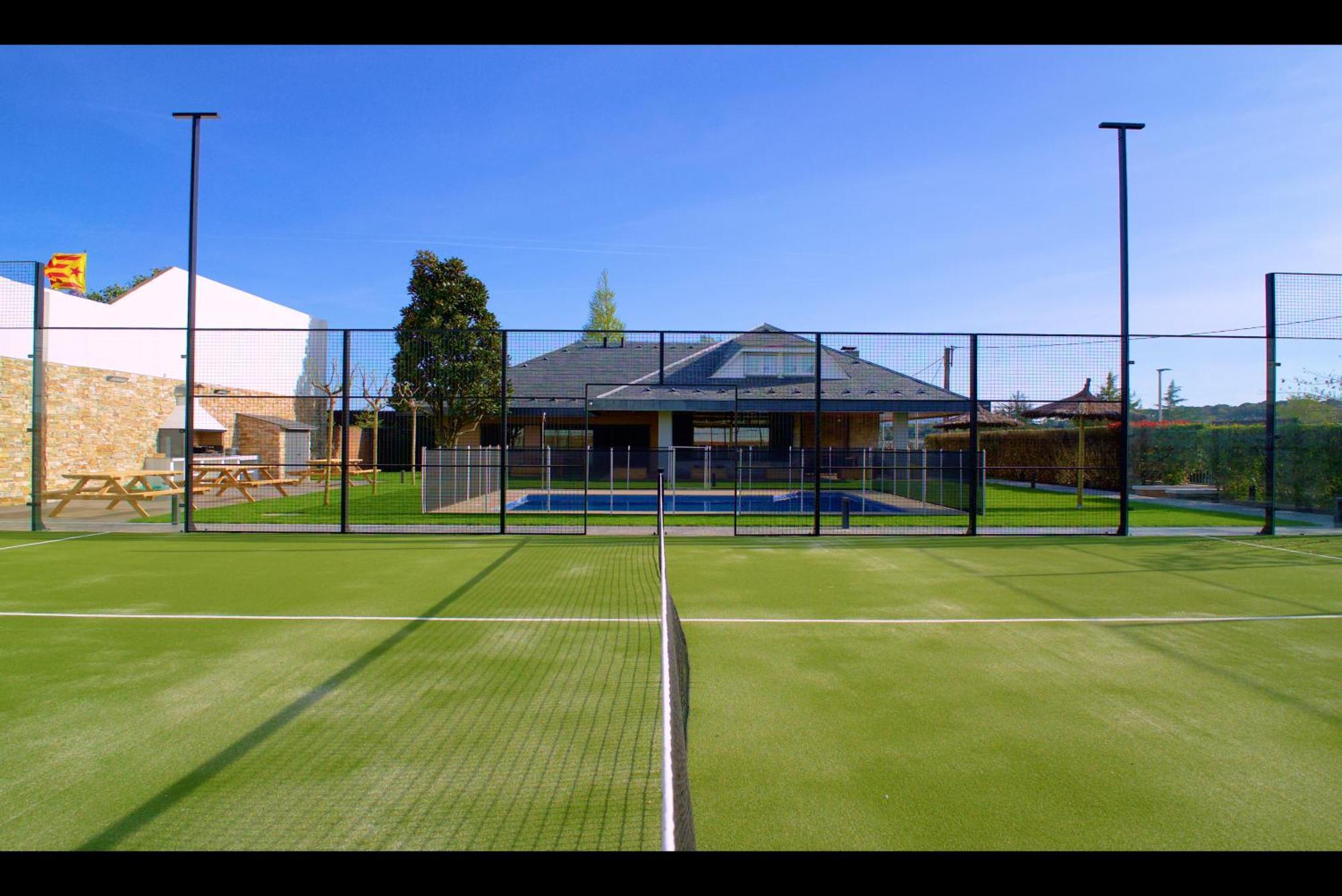 Casa De Vacaciones Con Padel En Montseny By Can Forcadell ジローナ エクステリア 写真